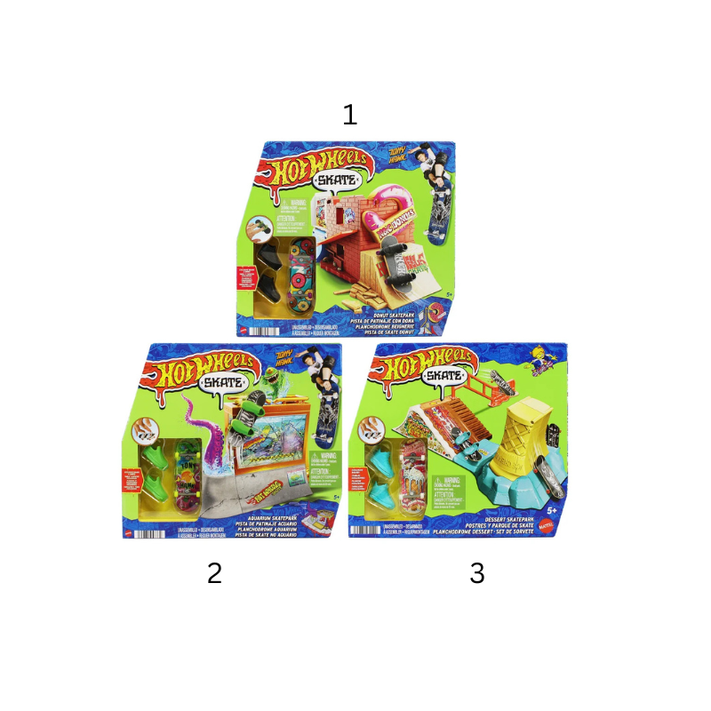 Hot wheels Skate Finger Skate set and board modele diferite [2]