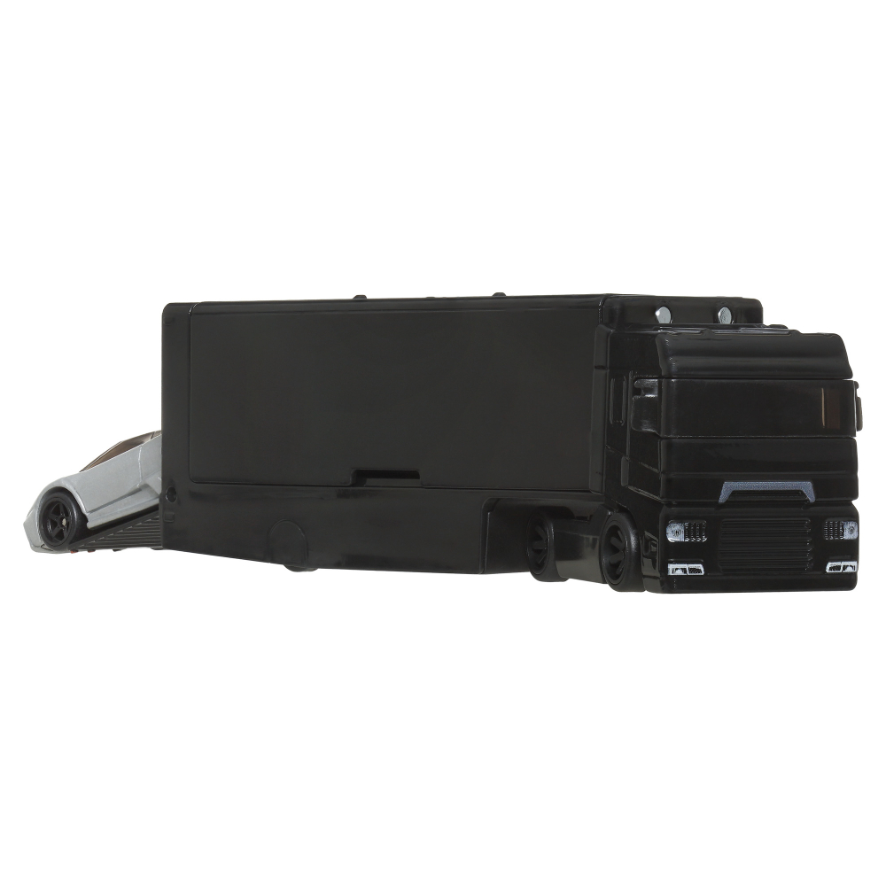 HOT WHEELS TRANSPORTATOR FLIPSIDER HAULER CU MASINUTA LAMBORGHINI REVENTON ROADSTER SCARA 1 LA 64 [7]