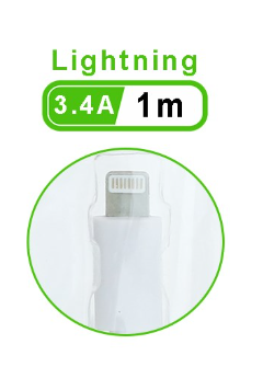 Incarcator cablu de date cu adaptor auto 3.4A 1M [2]