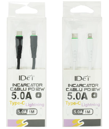 Cablu de date Lightning - Type-C PD 12W 5A 1 M [1]