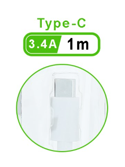 Set incarcator auto si cablu de date Type-C 3.4A 1 M [2]