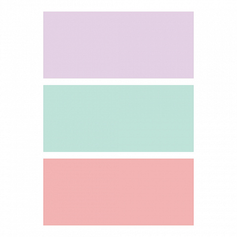 Index adeziv de pagina din plastic ErichKrause Floral Soul 45 x 20 mm 60 coli 3 culori [3]