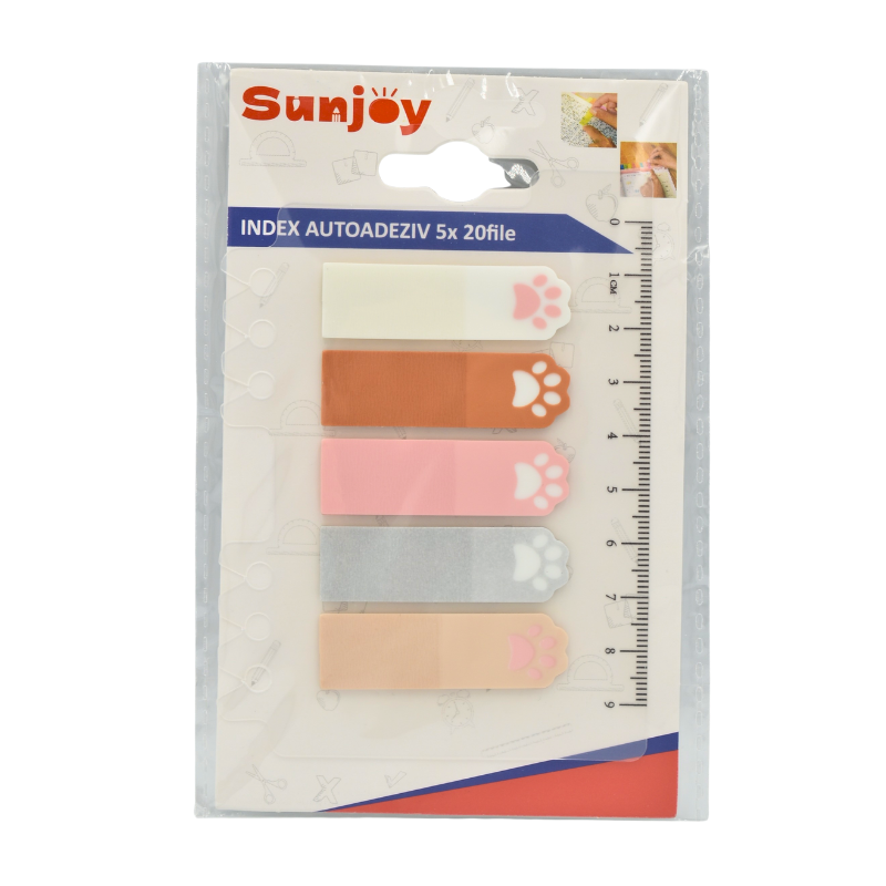 Index autoadeziv 44x12 mm 5x20 file Sunjoy [1]