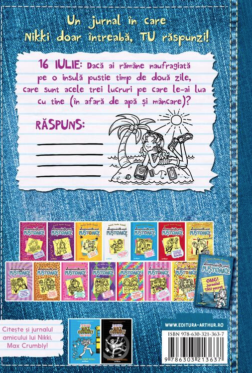 Insemnarile unei pustoaice - OMG! Jurnalul tau secret - Rachel Renee Russell [2]