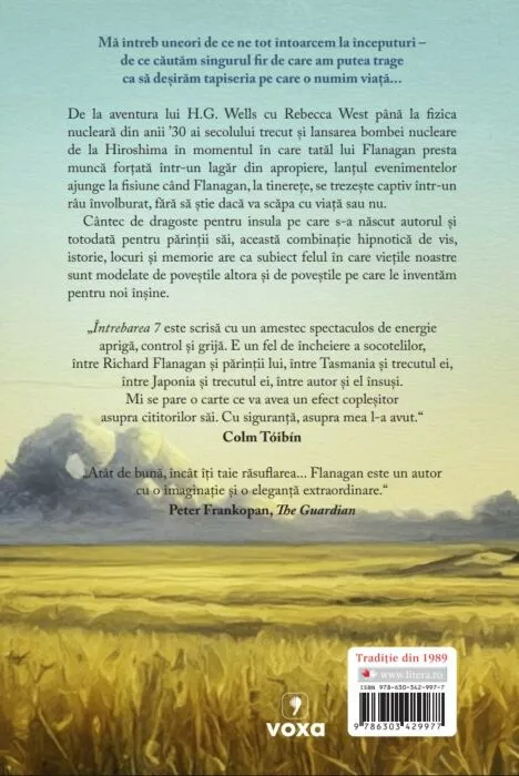 Intrebarea 7 - Richard Flanagan [2]