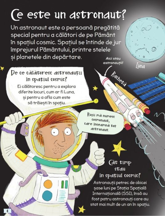 Intrebari si raspunsuri istete despre astronauti - Sue Becklake [3]