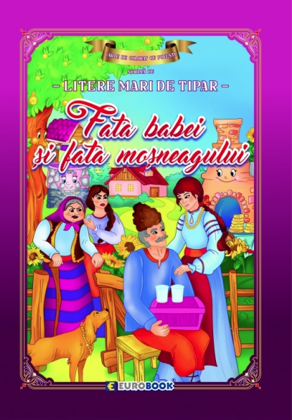 Fata babei si fata mosneagului. Carte de colorat [1]