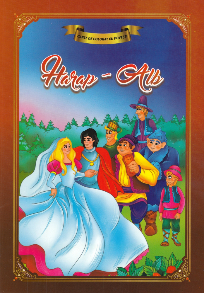 Harap-alb Carte de colorat [1]