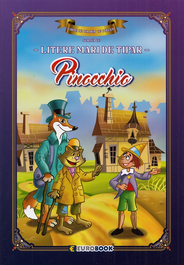 Pinocchio. Carte de colorat [1]