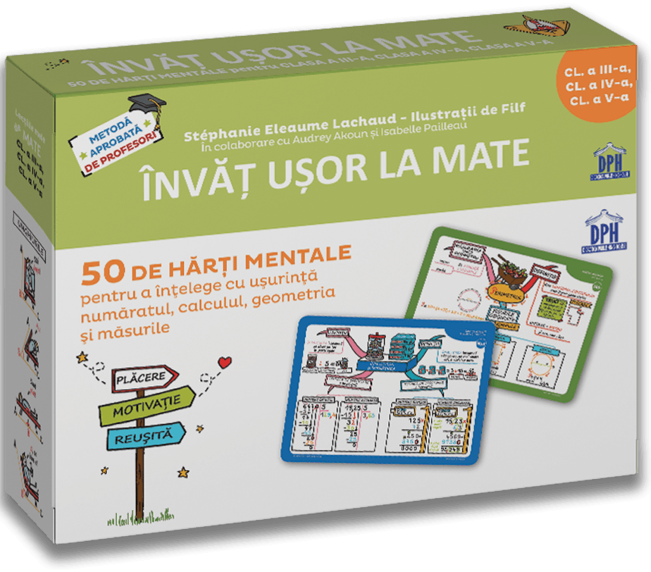 Învăț ușor la mate – Vol. II, clasa a III-a, a IV-a, a V-a – Stéphanie Eleaume-Lachaud [1]