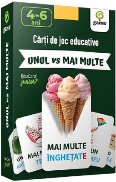 Carti de joc educative - Unul vs Mai multe - Junior plus [1]