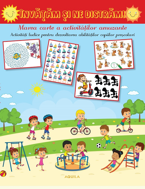 Invatam si ne distram – Marea carte a activitatilor amuzante [1]