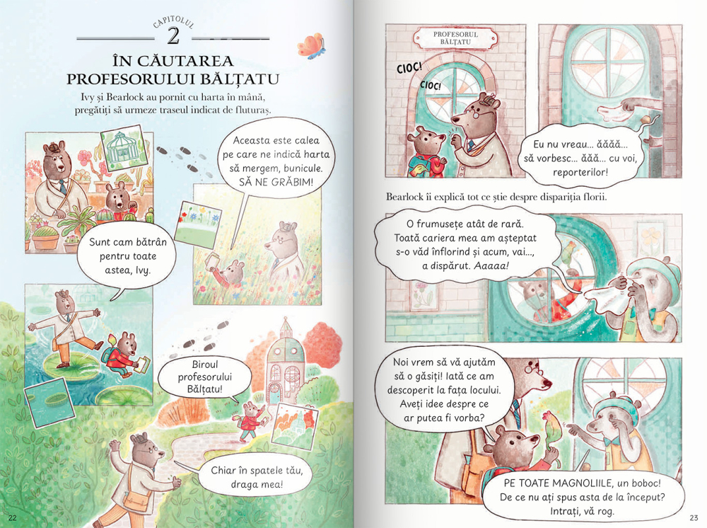 Ivy si Bearlock Holmes. Neobisnuitul caz al florii disparute - Kristyna Litten [2]