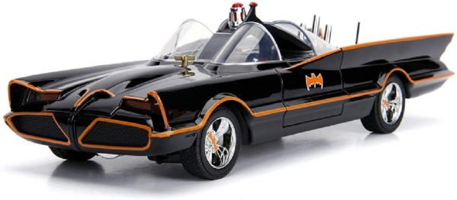 Set figurina si masina Batman Batmobil - Robin Jada Toys [6]
