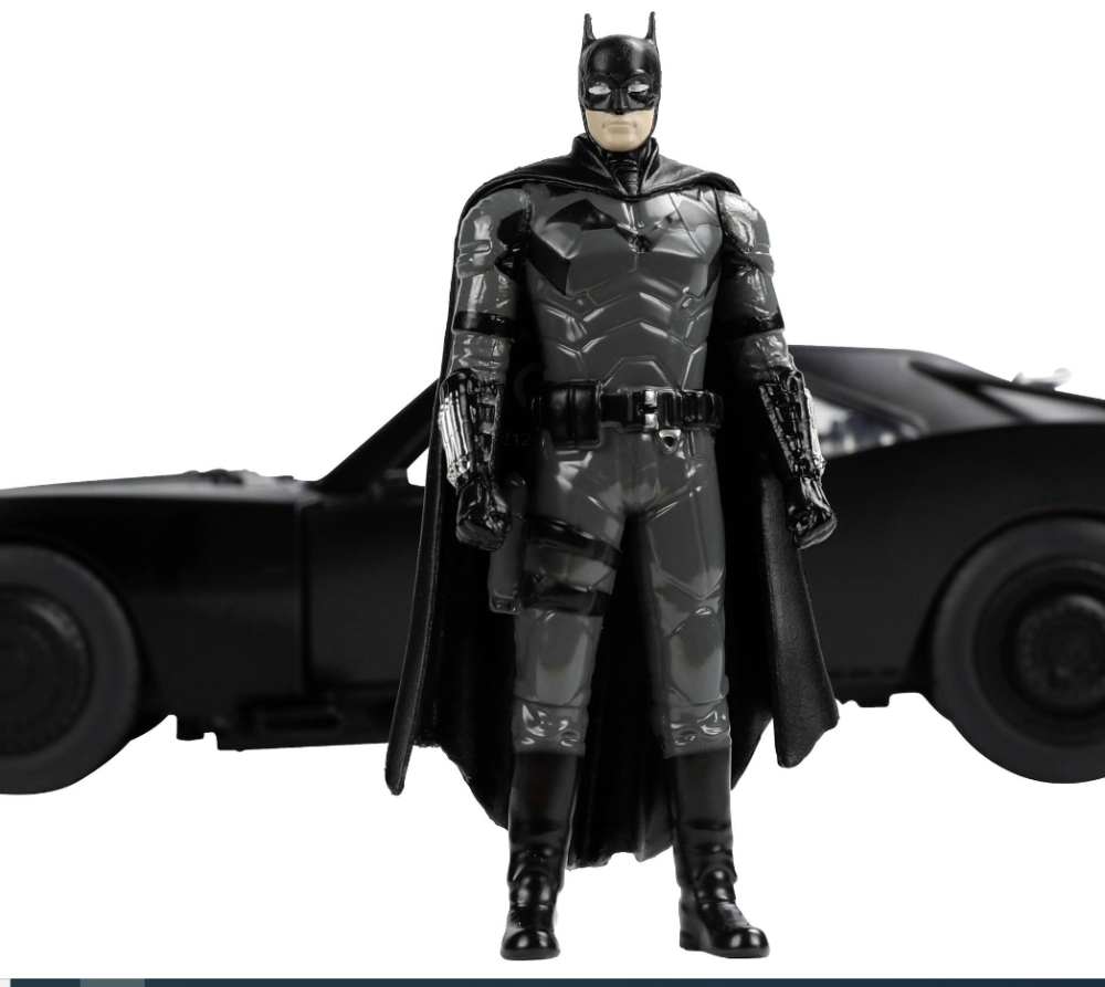 Set masina metalica Batmobile si figurina Batman Jada Toys 30 x 19 x 15 cm [3]