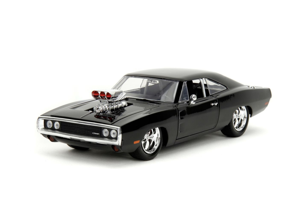 JADA FAST AND FURIOUS SET FIGURINA DOM SI MASINUTA METALICA DODGE CHARGER 1970 SCARA 1 LA 24 [8]