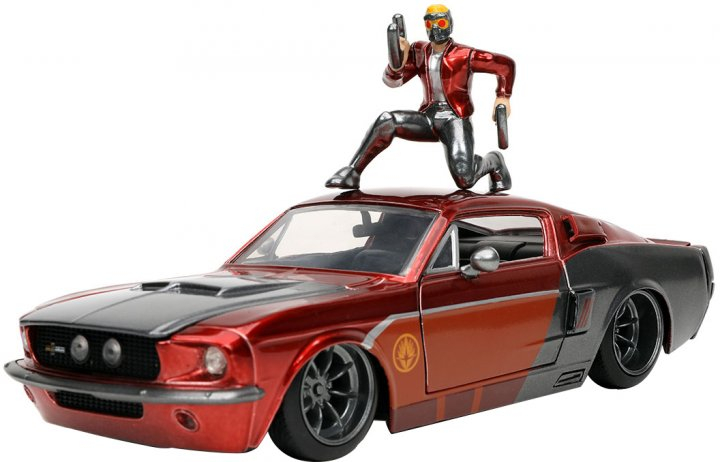 Set Marvel - Ford Mustang Shelby GT-500 1967 + Figurina Jada Toys [9]