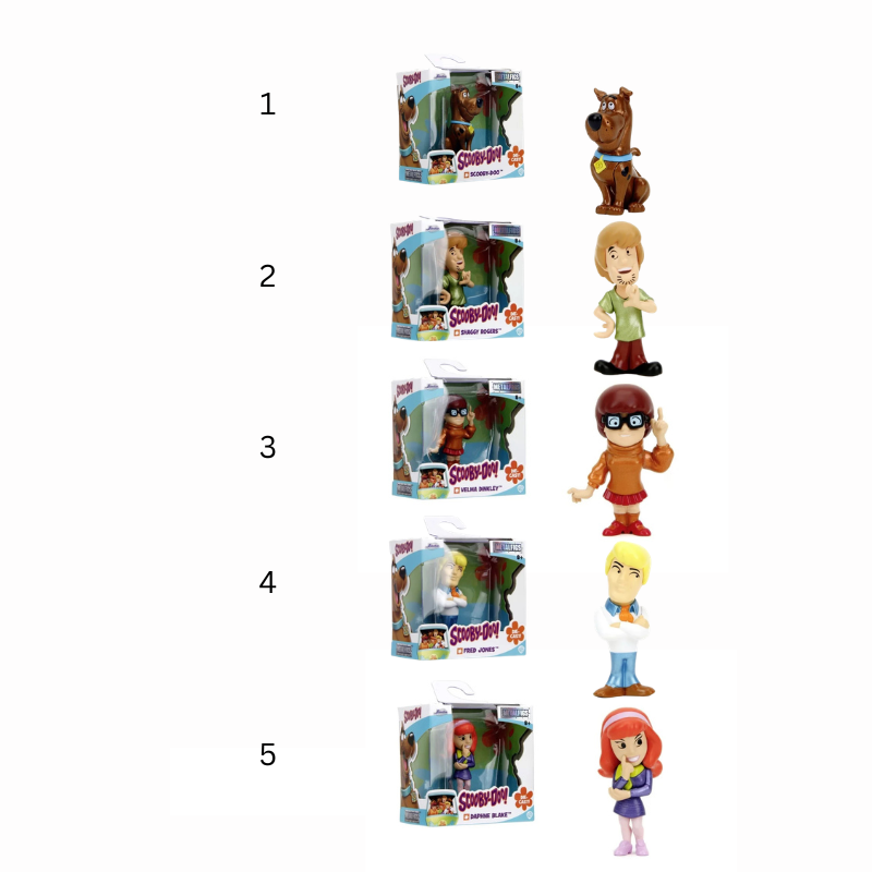 Figurina metalica Jada Toys Scooby Doo 6.5 cm figurine diferite [2]