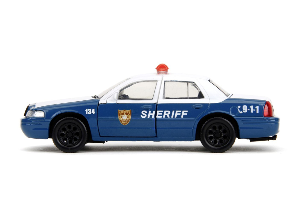 JADA THE WALKING DEAD RICK CRIMES MASINUTA METALICA FORD CROWN VICTORIA SCARA 1:32 [5]