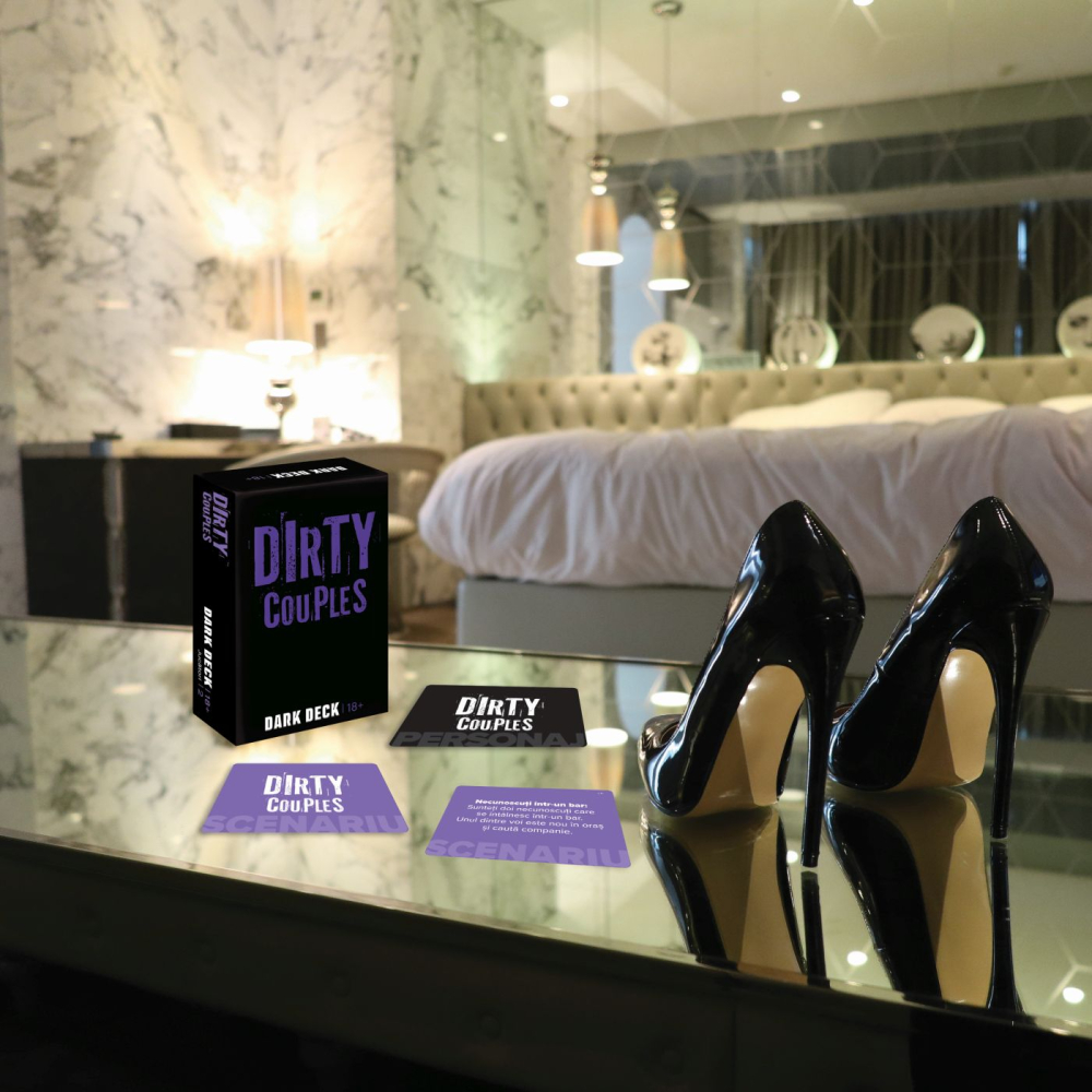 JOC DE CARTI DARK DECK DIRTY COUPLES IN LIMBA ROMANA [3]