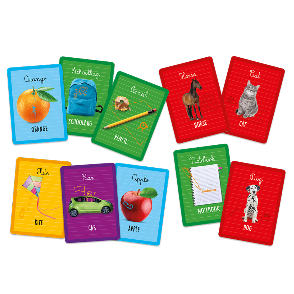 Joc educativ Funny English Montessori Ludattica [2]