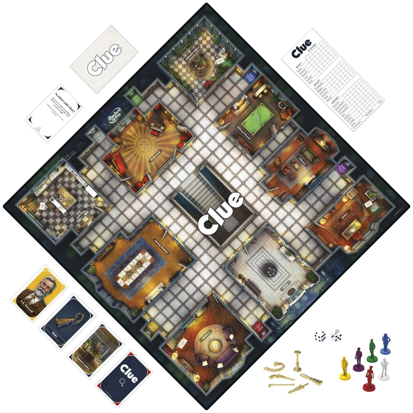 Joc de strategie si investigatie Cluedo [4]