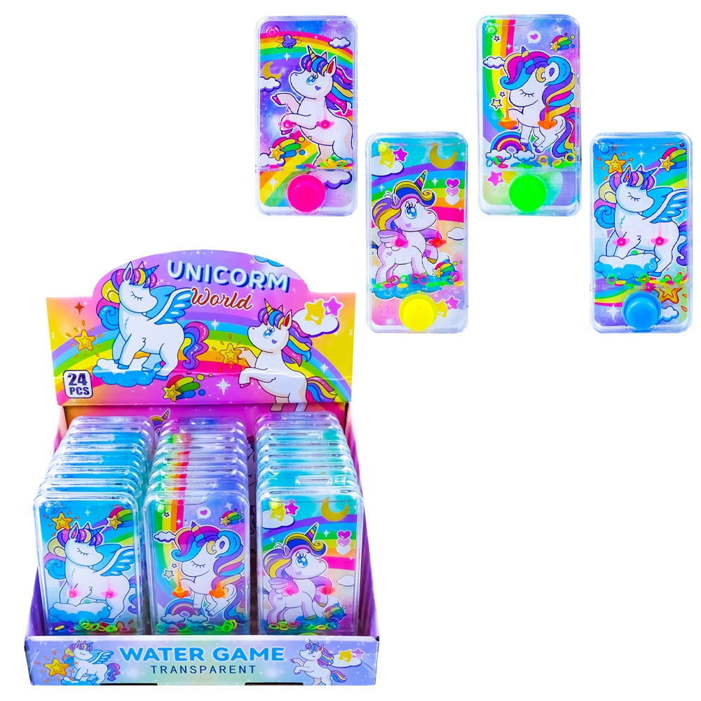 Joc indemanare cerculete cu apa unicorn 14x7 cm [1]