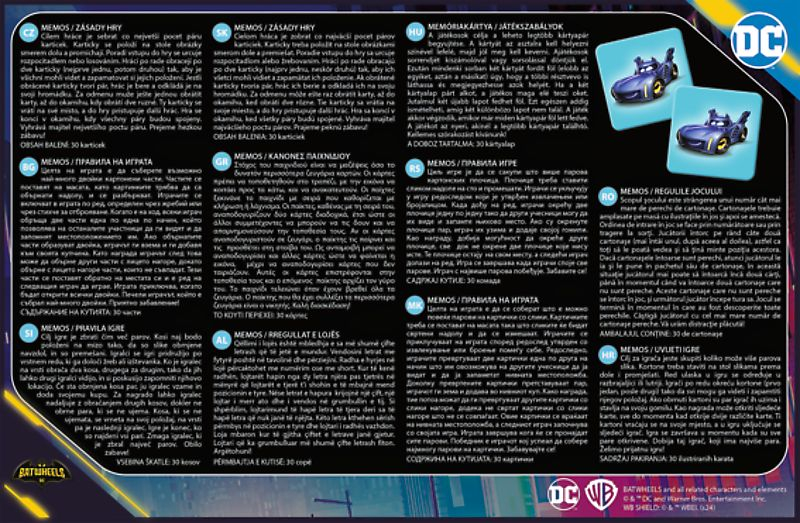 JOC MEMOS MINI BATWHEELS [3]