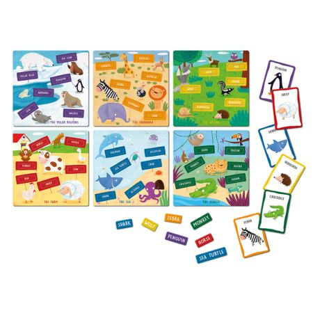 Joc Montessori Sa vorbim in engleza Ludattica [2]