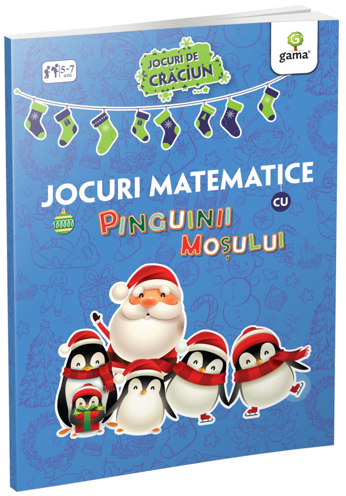 Jocuri matematice cu pinguinii Mosului. Jocuri de Craciun [1]