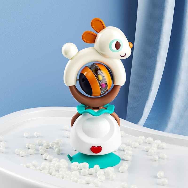 JUCARIE BEBE CU VENTUZA SI ZORNAITOARE IEPURAS [3]