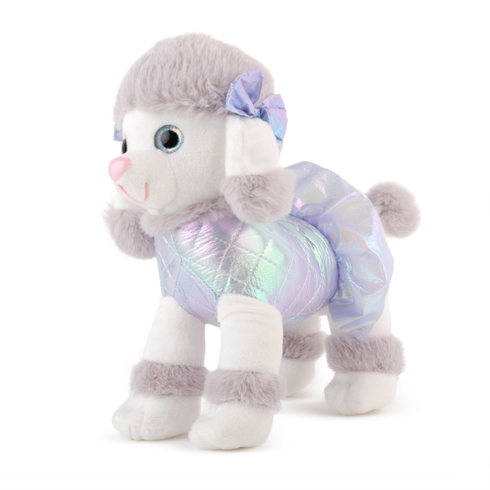 Jucarie de plus Pudle gri deschis 24 cm [1]