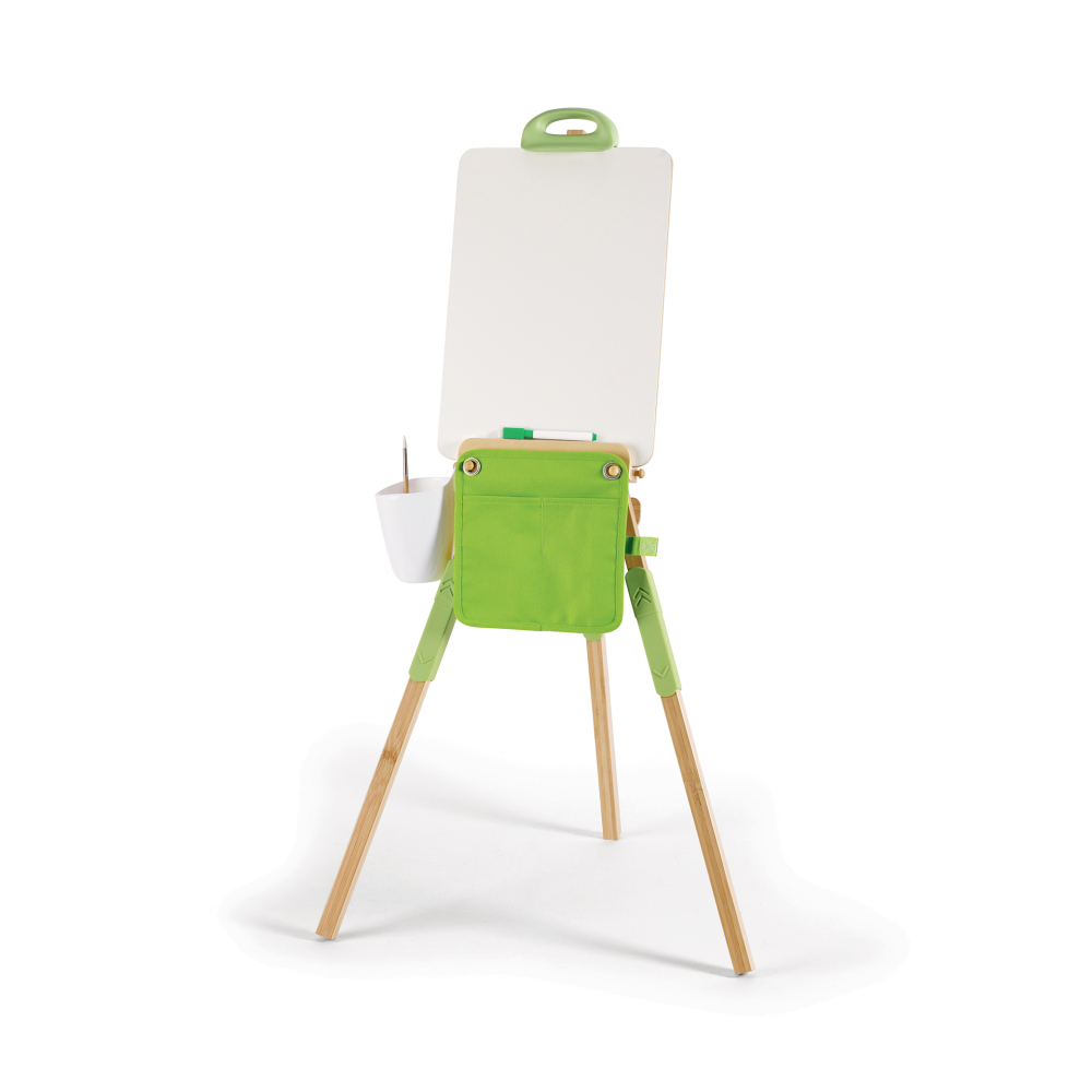 Sevalet portabil pentru copii din bambus 60x40x106cm Hape [2]