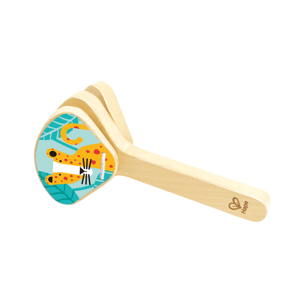 Jucarie din lemn Set de ukulele 4 in 1 pentru copii 50 x 36 cm [5]