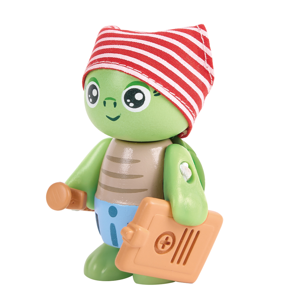 Jucarie din lemn Hape Green Planet Explorers Set salvarea oceanelor 48 piese [6]