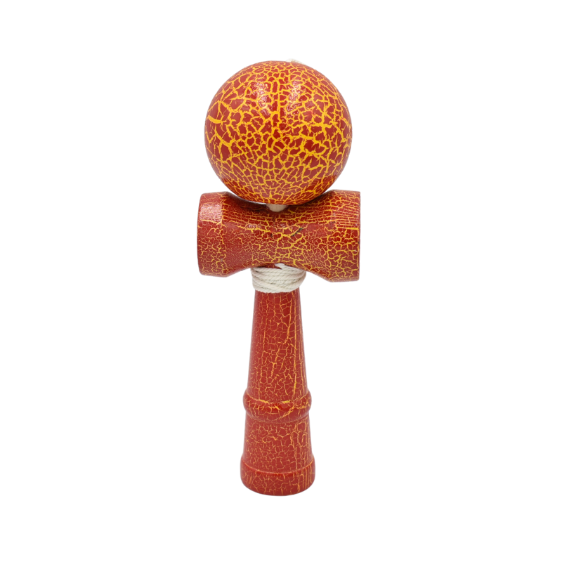 Jucarie Kendama din lemn 18x7 cm multicolor [3]