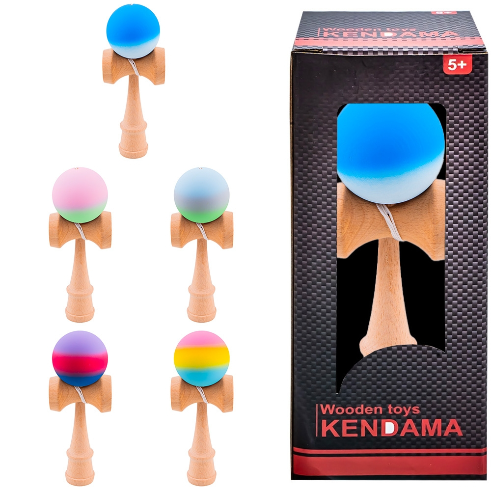 Jucarie Kendama din lemn culori diferite [1]