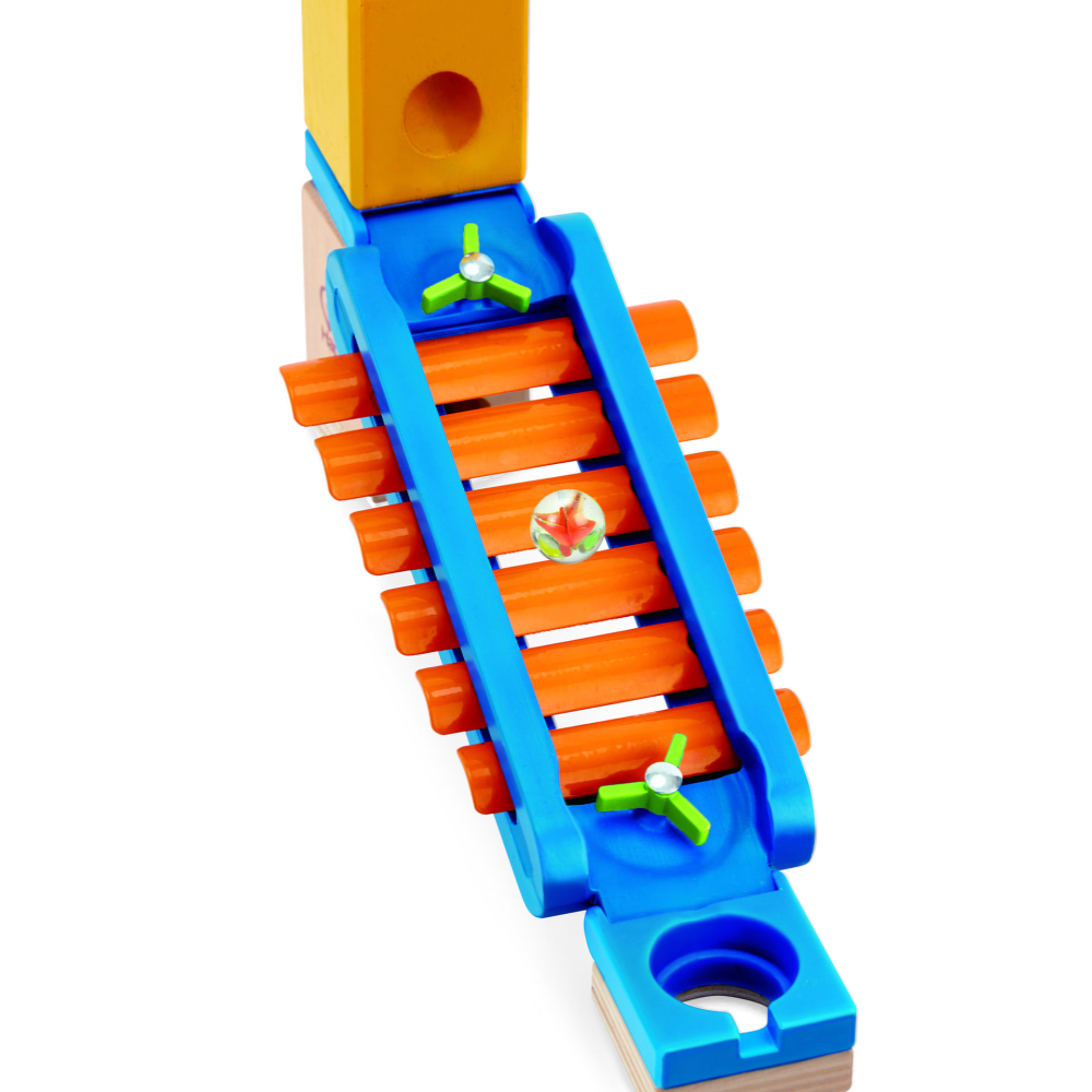 Jucarie copii Quadrilla circuit cu bile Sonic 13 piese 30 x 18 cm [2]