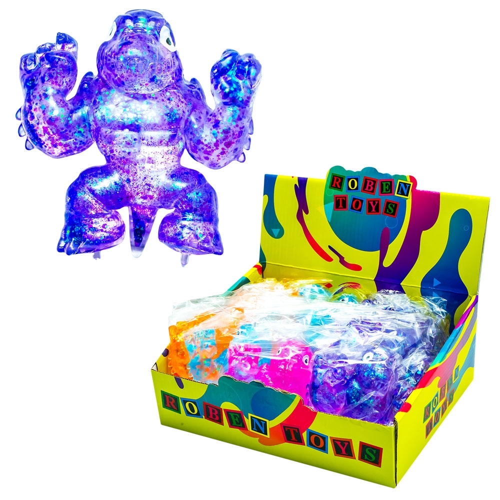 Jucarie squeeze Monstru jelly glitter [1]