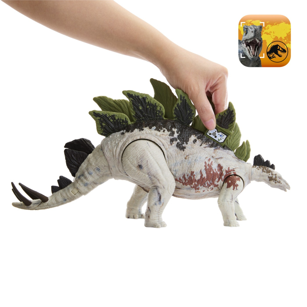 JURASSIC WORLD GIGANTIC TRACKERS DINOZAUR STEGOSAURUS [4]