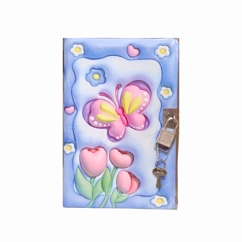 Jurnal cu lacat B6 80 file fluturasi [5]