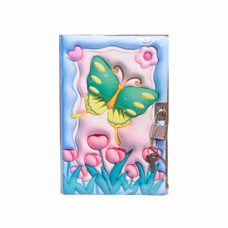 Jurnal cu lacat B6 80 file fluturasi [4]