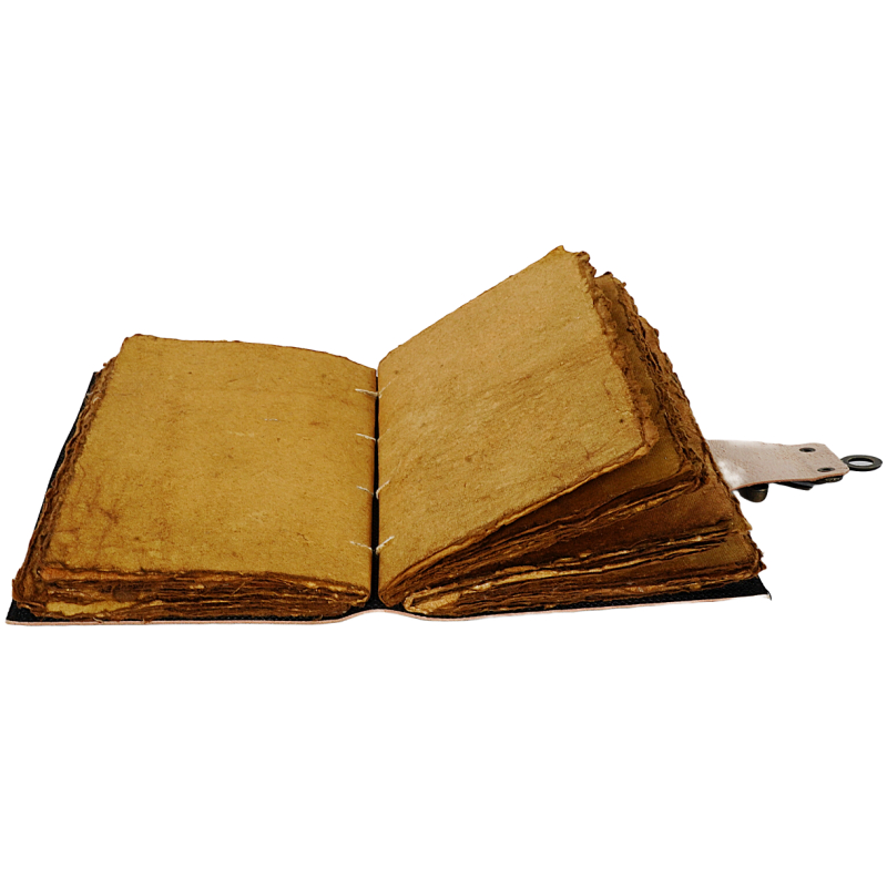 Jurnal vintage Krashell model celtic embosat copertă piele naturală 17.5 x 12.5 cm [3]