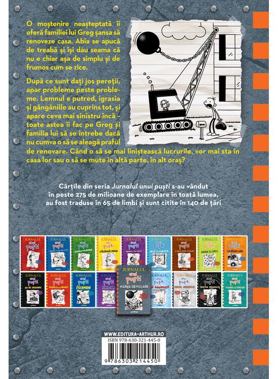 Jurnalul unui pusti Vol.14 Marea demolare – Jeff Kinney [2]
