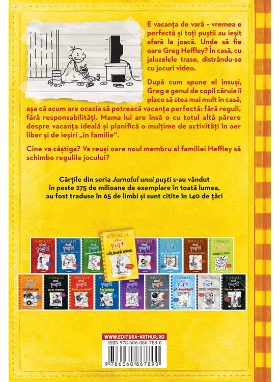 Jurnalul unui pusti 4. Caldura mare - Jeff Kinney [2]