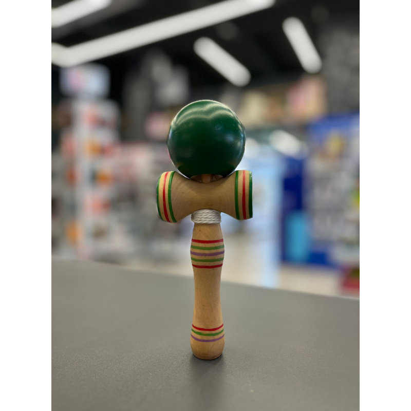 Kendama din lemn 18x7 cm multicolor [2]