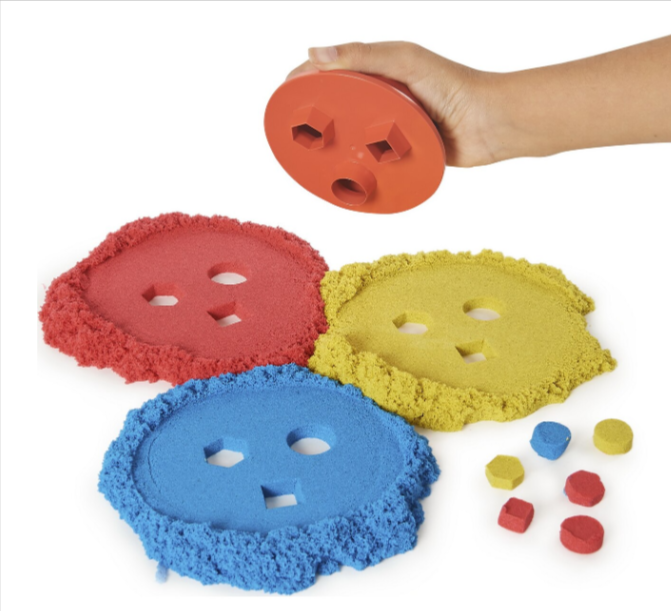 Set de joaca Kinetic Sand Sandisfactory 907 g cu 10 unelte [4]