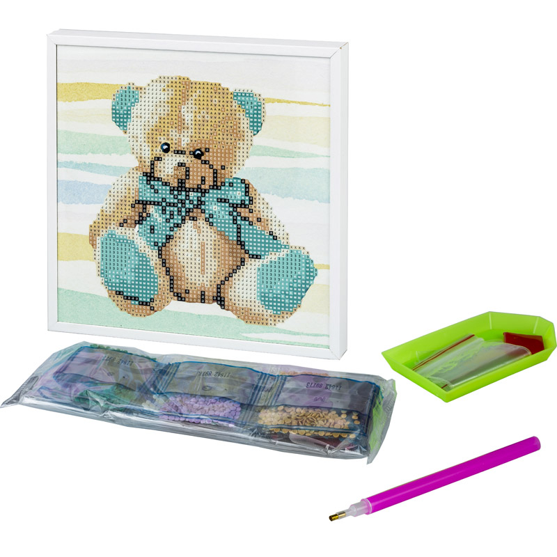 Kit mozaic cu pietre acrilice 20x20 ursulet Centrum [2]