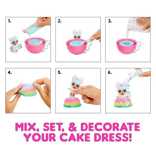 L.O.L. Surprise! Mix&Make Birthday Cake Papusa [4]
