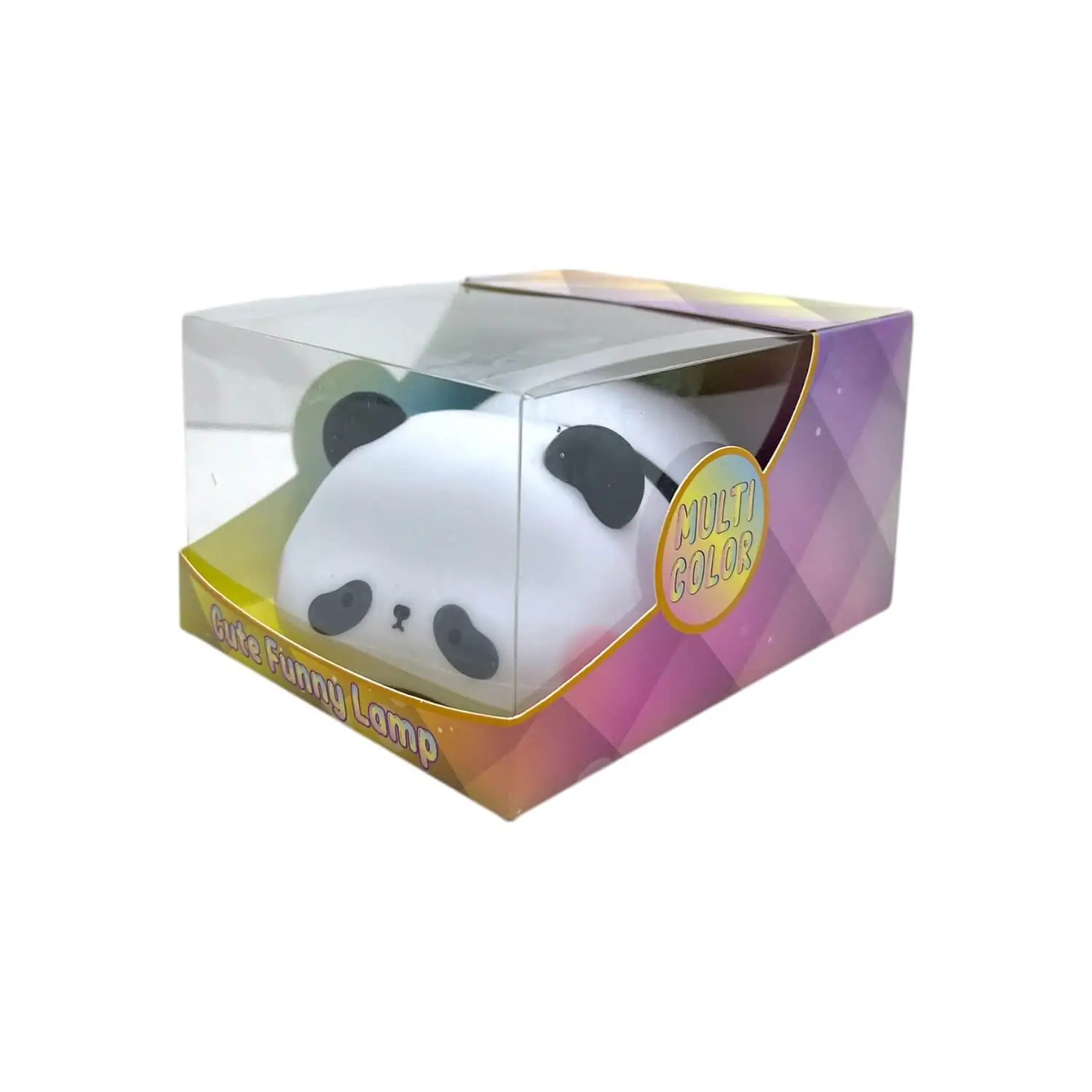 Lampa din silicon panda 11.5 x 8 x 14.5 cm diverse culori [5]